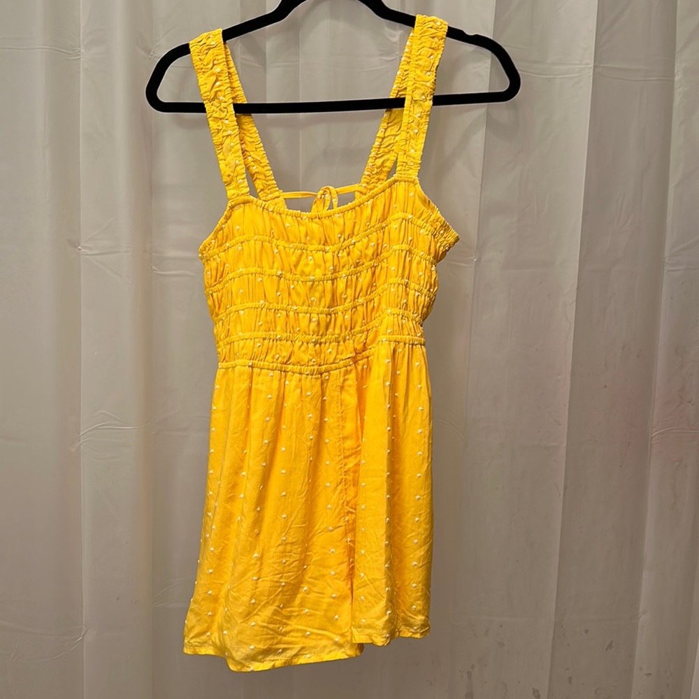 Yellow romper